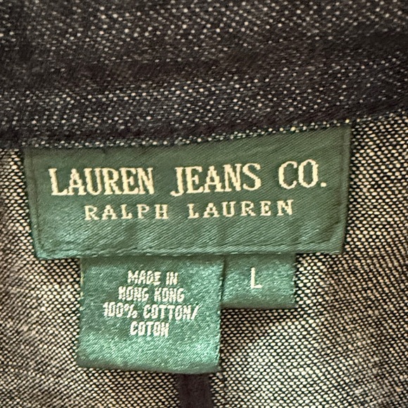 Ralph Lauren Dark Blue Denim Jacket - Picture 2 of 6